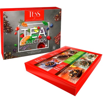 Tess Collection 6 Types of Tea Set 60pcs - buy, prices for Auchan - photo 1