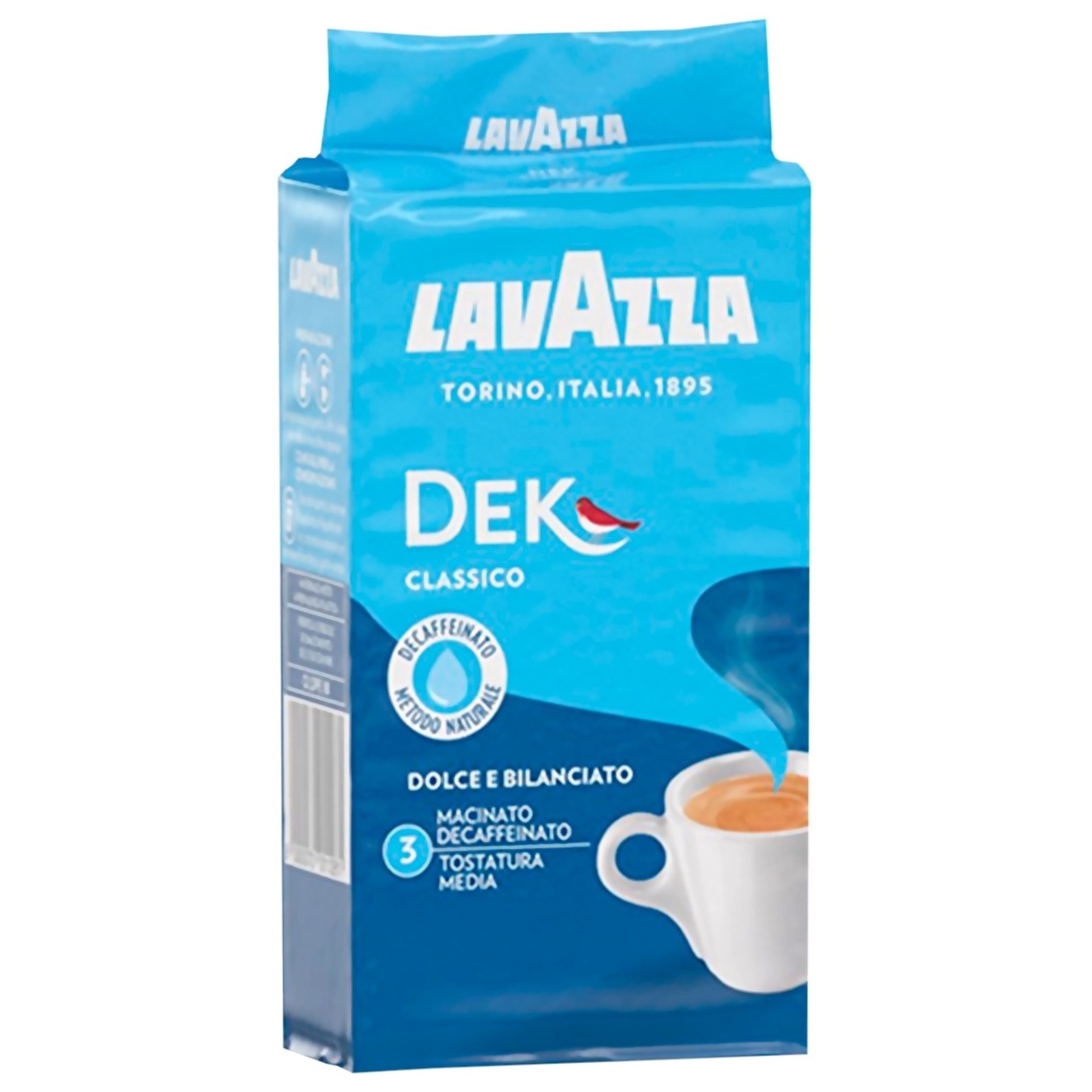 

Кофе молотый Lavazza Decaffeinato 250г