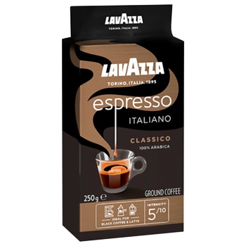 Кава Lavazza Espresso мелена 250г - купити, ціни на Cупермаркет "Харків" - фото 5