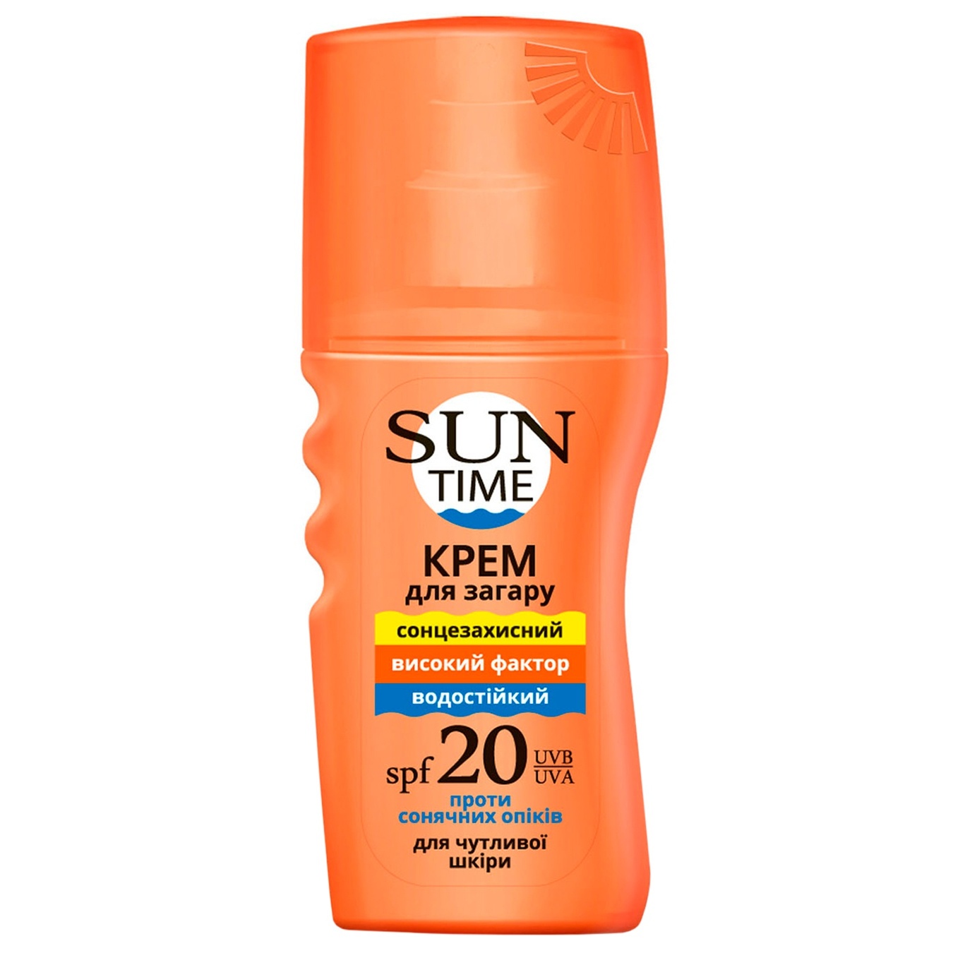 

Крем для загара Sun Time SPF-20 150мл