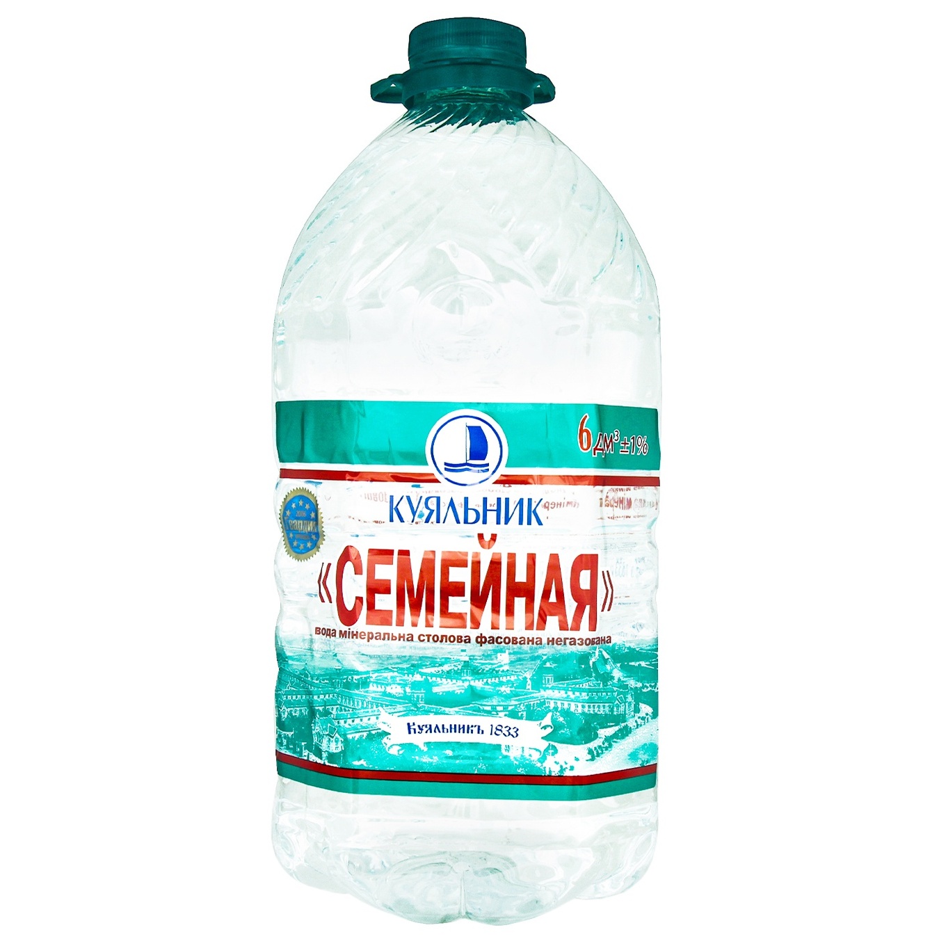 

Вода Куяльник Семейная негазированная 6л