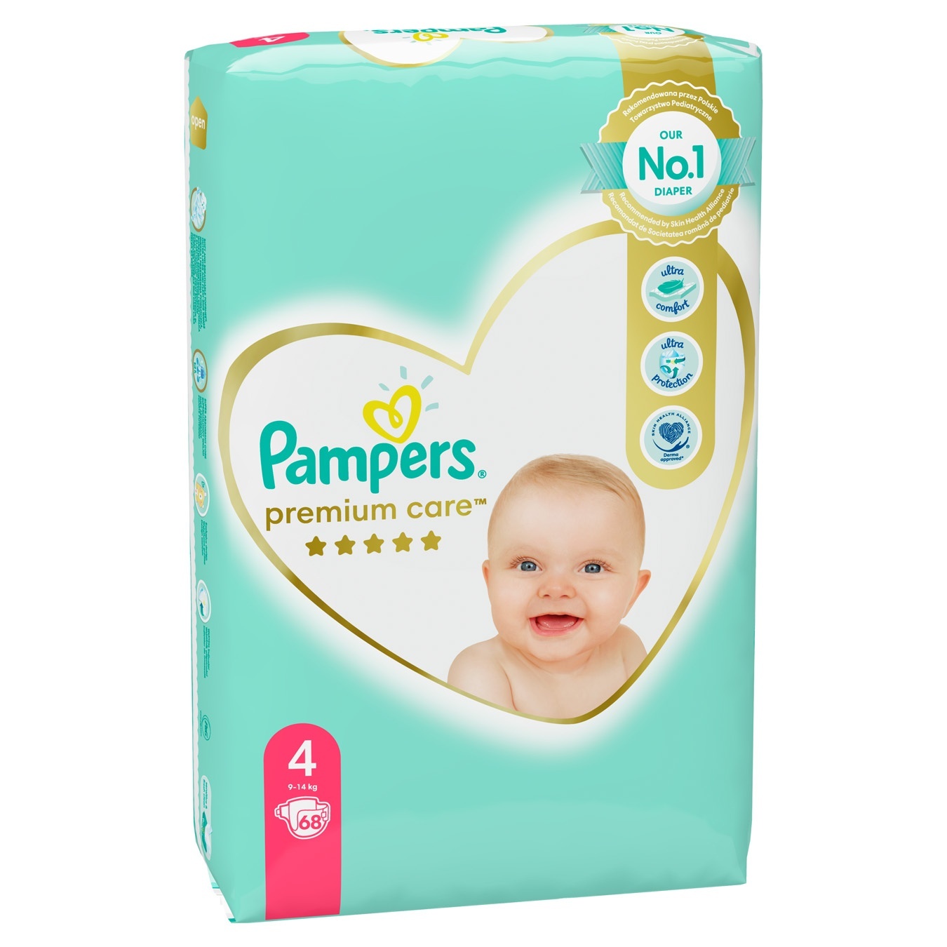 

Подгузники Pampers Premium Care размер 4 Maxi 9-14кг 68шт