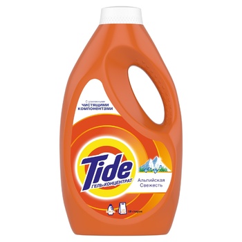 Tide Alpine Fresh Liquid Laundry Detergent 1.235l - buy, prices for Auchan - photo 1