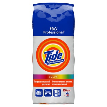 Tide Professional Color For Colored Linen Laundry Powder Detergent 15kg - buy, prices for - photo 1