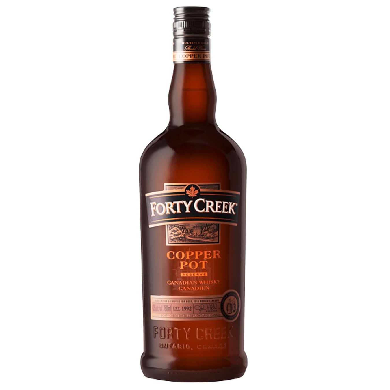 

Виски Forty Creek Barrel Copper Pot Reserve 43% 0,75л