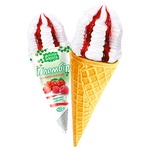 Belaya Byarosa Viburnum-raspberry Plombir Ice Cream 145g