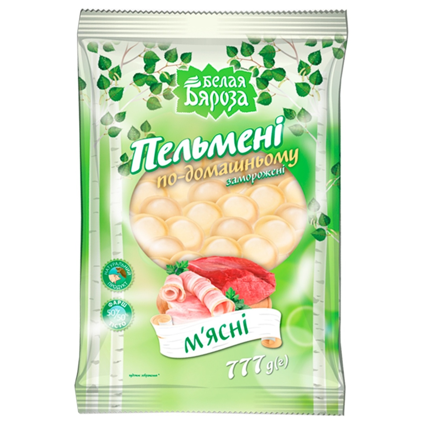 

Пельмени Белая Бяроза По-домашнему Мясные 777г