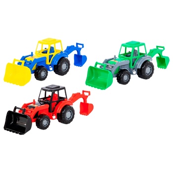 Polesie Master Excavator Tractor Toy in Assortment - buy, prices for MegaMarket - photo 1