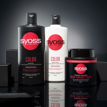 Маска для окрашенных волос Syoss Color Vibrancy Boost интенсивная 500мл - купить, цены на МегаМаркет - фото 4