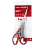 Axent Duoton Scissors 20cm gray-red