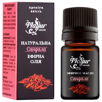 Mayur Sandal Essential Oil 5ml - buy, prices for MegaMarket - photo 1