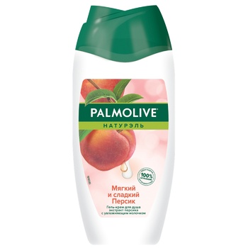 Гель-крем для душу Palmolive Натурель М'який і солодкий персик 250мл - купити, ціни на ЕКО Маркет - фото 1