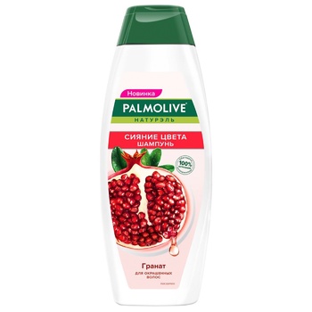 Шампунь Palmolive Сияние цвета Гранат для окрашенных волос 380мл - купить, цены на Auchan - фото 1