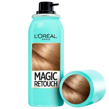 Спрей L'Oreal Paris Magic Retouch тонирующий русый для мгновенного закрашивания отросших корней волос 75мл