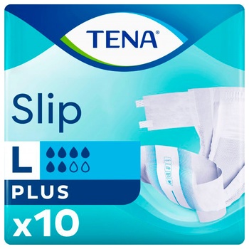 Подгузники Tena Slip Plus Large взрослых 10шт