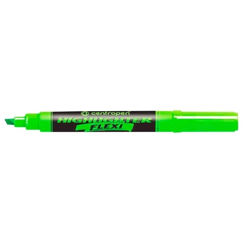 Centropen Fax Flexi Marker 1-4.6mm green - buy, prices for ULTRAMARKET - photo 1