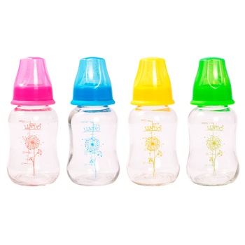 Lindo PK 0980 Bottle with Silicone Nipple 125ml