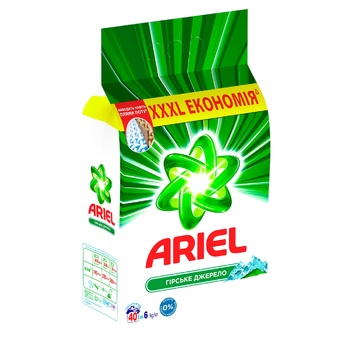 Ariel Mountain Spring Laundry Powder Detergent 6kg - buy, prices for - photo 9