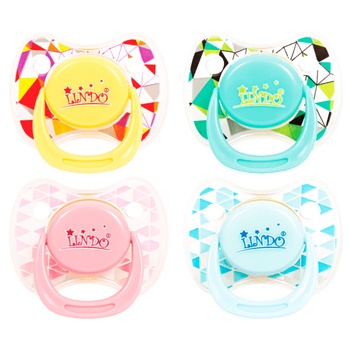 Lindo Round Latex Soother for Sleeping 3+month - buy, prices for Auchan - photo 1