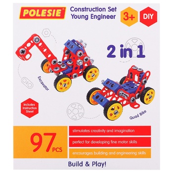 Polesie Inventor Construction Set 97elements - buy, prices for Tavria V - photo 6