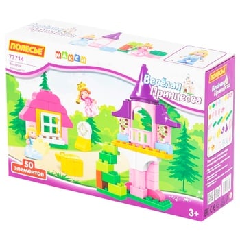 Polesie Fun Princess Constructor 50 Elements - buy, prices for - photo 1