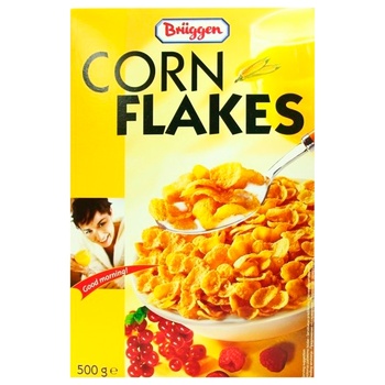 Bruggen Corn Flakes Breakfast Cereals 500g - buy, prices for MegaMarket - photo 2