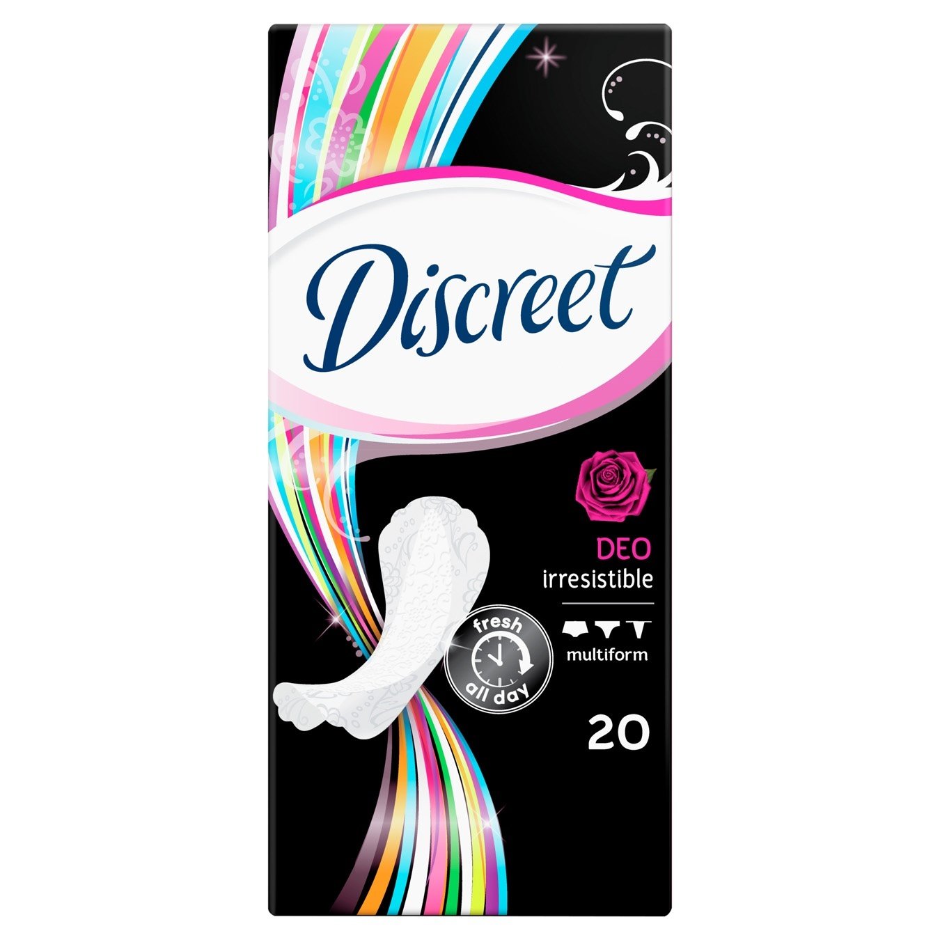 

Ежедневные прокладки Discreet Deo Irresistible Multiform 20шт