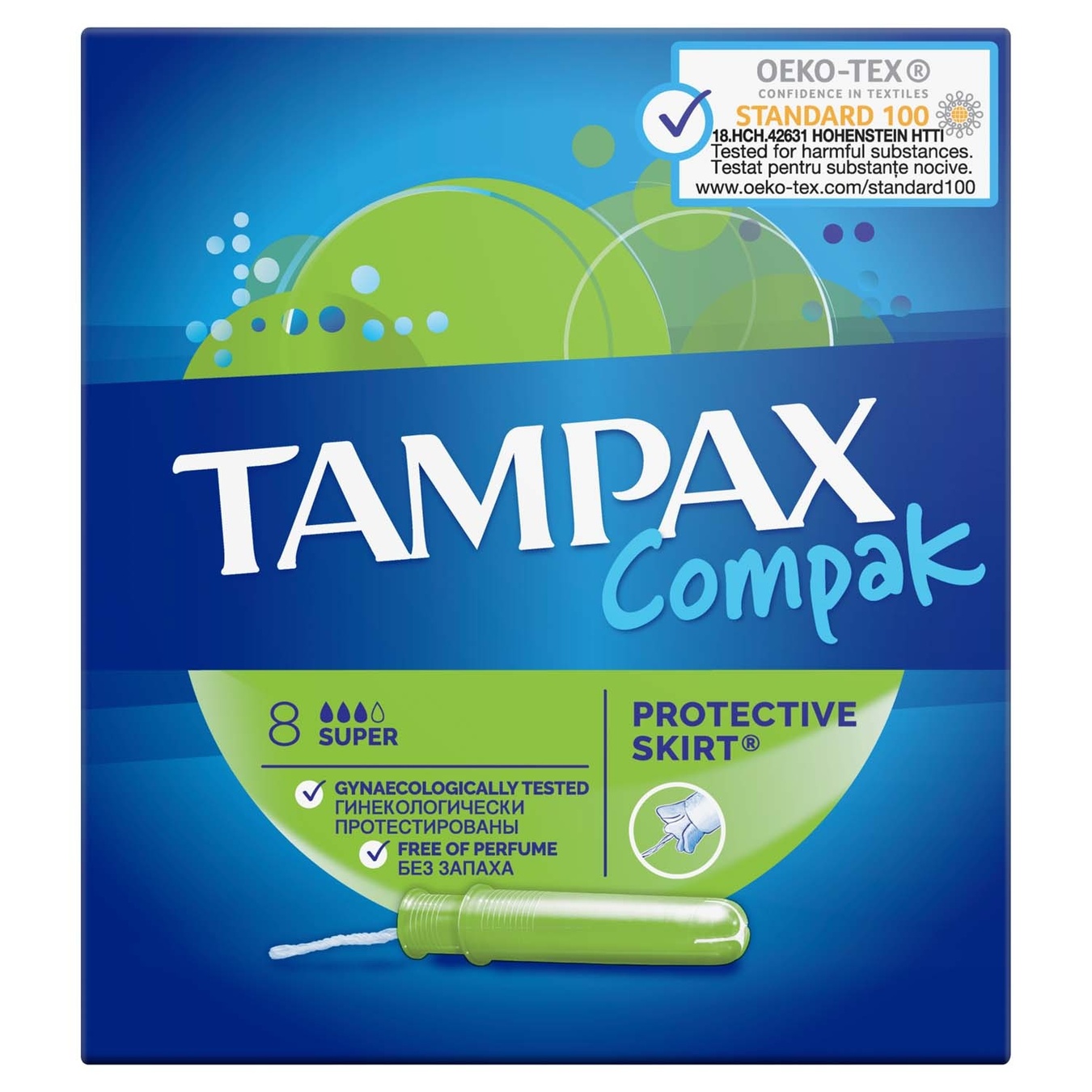

Тампоны Tampax Compak Super 8шт