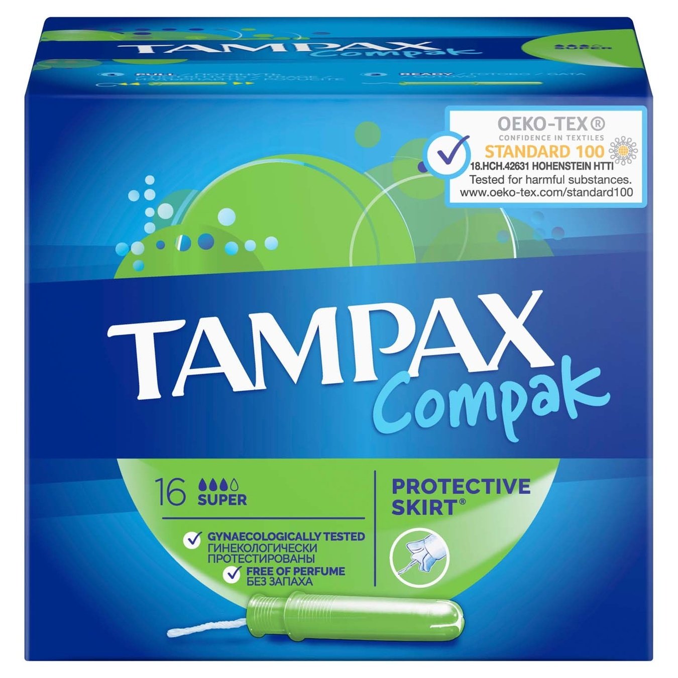 

Тампоны Tampax Compak Super Economy 16шт