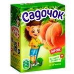 Сік Садочок персиковий з м'якоттю 200мл