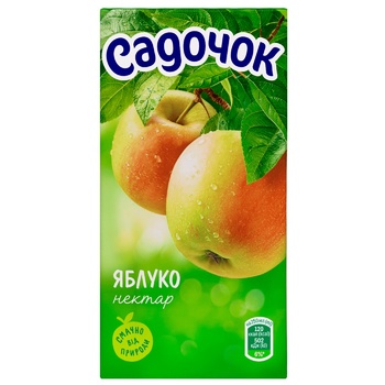 Нектар Садочок яблучний 0,5л - купити, ціни на Чудо Маркет - фото 4