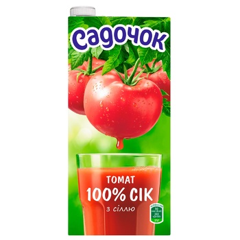 Сок Садочок томатный с солью 0,95л - купить, цены на Auchan - фото 2