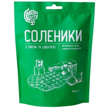 Sneky Svitu Crispy Snacks with Cheese and Onions 85g - buy, prices for MegaMarket - photo 1