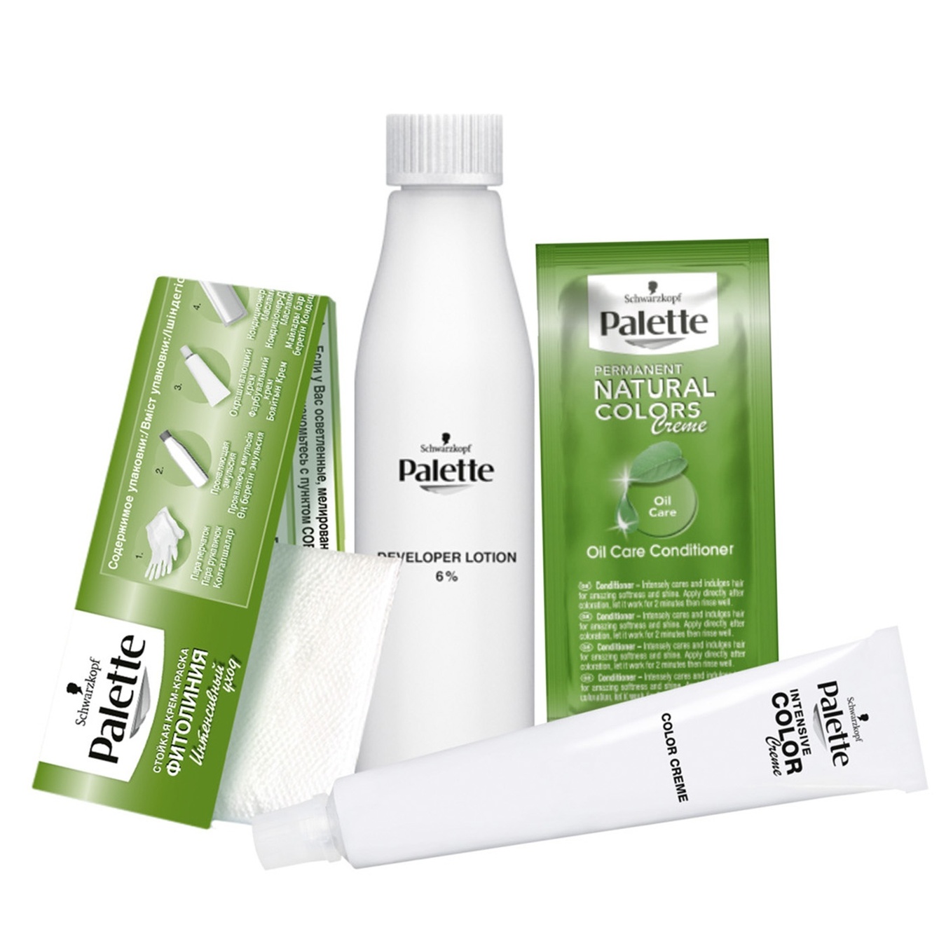 

Крем-краска для волос Palette Naturals 7-0 Средне-русый 110мл