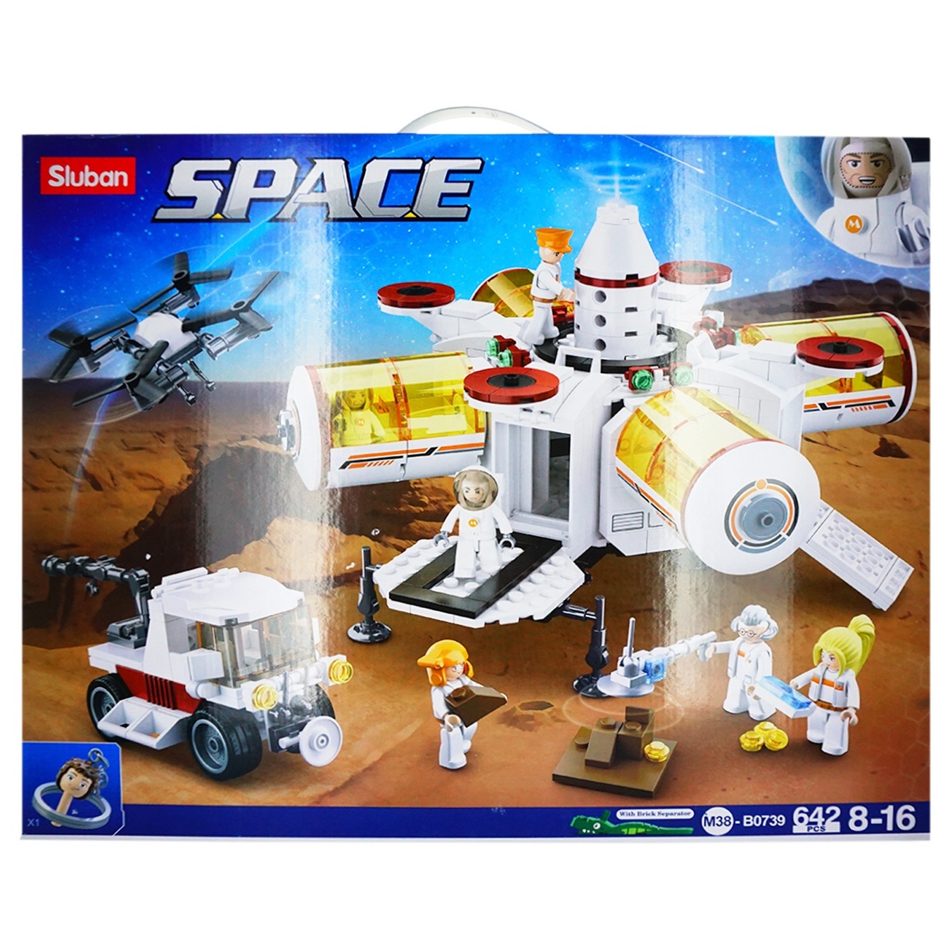 

Конструктор М38-В0739 Sluban Space