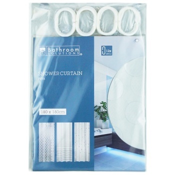 Bathroom Solutions Strip Blind for Shower 180*180cm - buy, prices for Auchan - photo 1