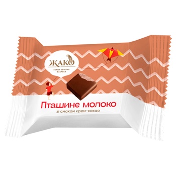 Конфеты Жако Птичье молоко вкус крем-какао весовые - купить, цены на Auchan - фото 2