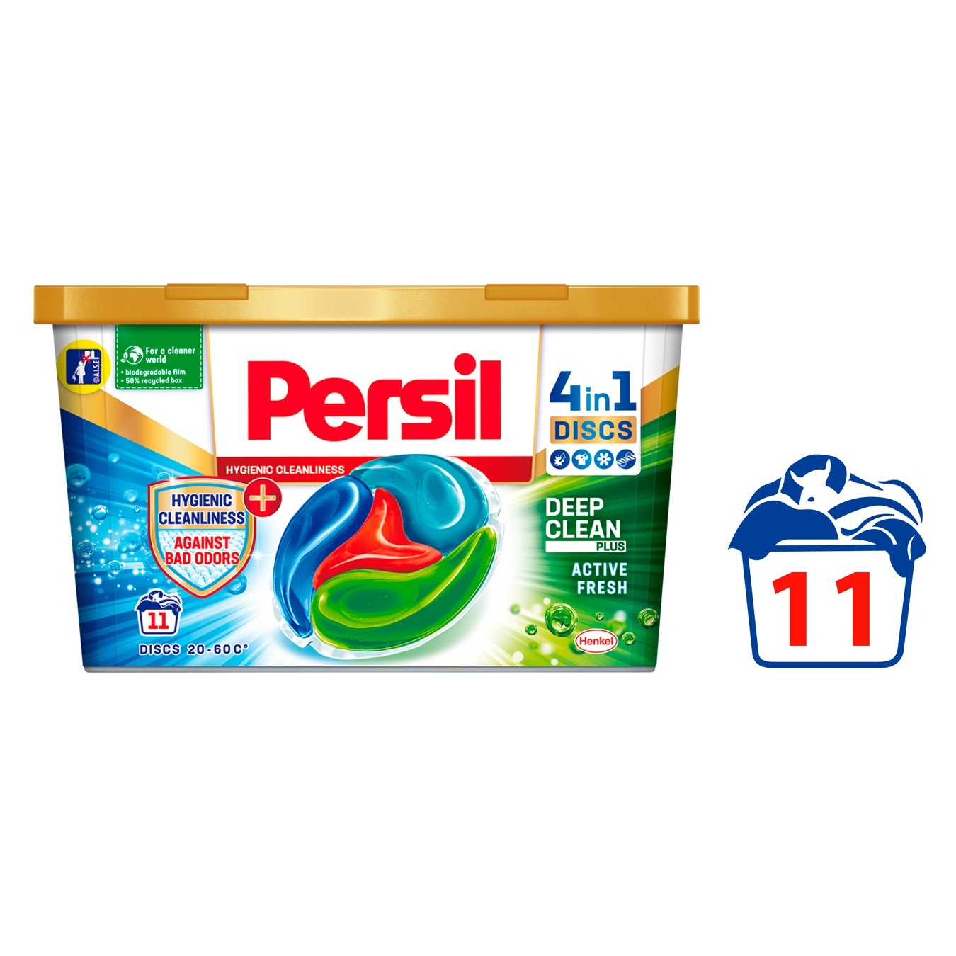 

Капсулы для стирки Persil Нейтрализация запаха 11шт