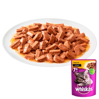 Whiskas Food for Adult Cats with Chicken in Sauce 7+ years old 100g - buy, prices for Tavria V - photo 6