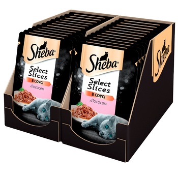 Sheba Selected Slices in Gravy with Salmon for Adult Cats 85g - buy, prices for Auchan - photo 8