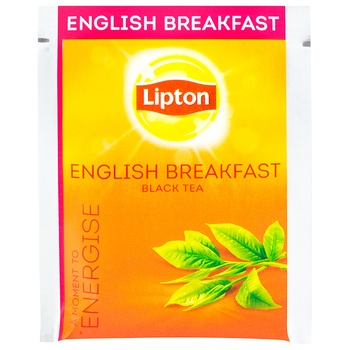 Чай черный Lipton Energise English Breakfast 25пак*2г - купить, цены на ULTRAMARKET - фото 2