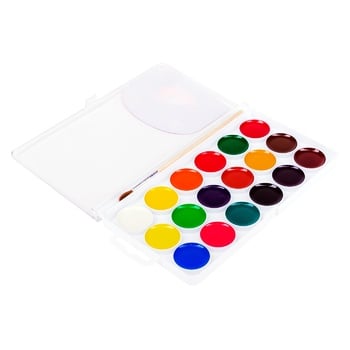 Gamma Creativity Honey Watercolor with Brush 18 Colors - buy, prices for - photo 2