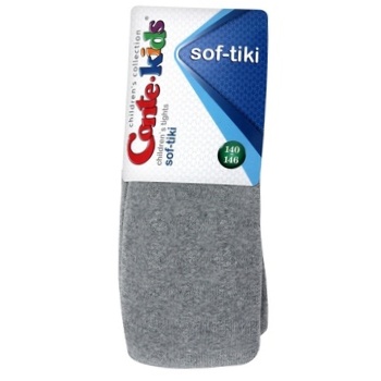 Колготи Conte Kids Sof-Tiki дитячі сірі р.140-146 - купити, ціни на - фото 1