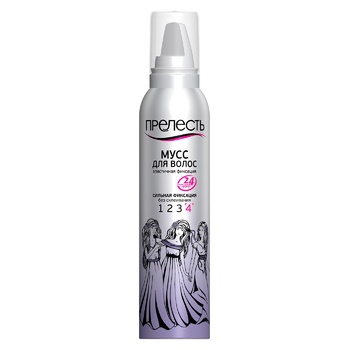 Prelest Strong Fixation Hair Mousse 160ml - buy, prices for MegaMarket - photo 1