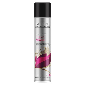 Prelest Professional Hairspray Ultra Power 300ml - buy, prices for Vostorg - photo 1