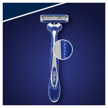 Gillette Blue3 Comfort Disposable Razors 3pcs - buy, prices for NOVUS - photo 6