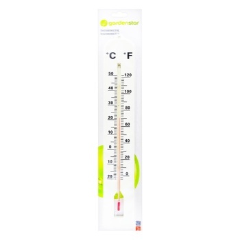 Garden Star Thermometer Plastic 40cm