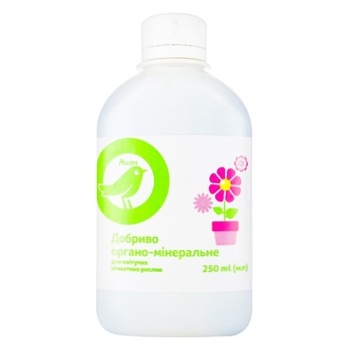 Auchan Liquid Fertilizer For Flowering 250ml - buy, prices for Auchan - photo 1