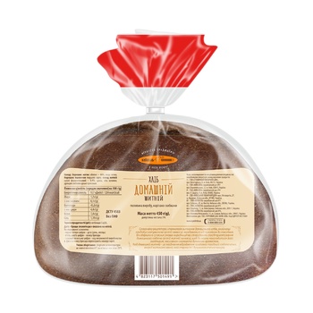 KyivHlib Homemade Rye Sliced Bread 450g - buy, prices for ULTRAMARKET - photo 3