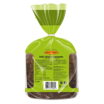 Kyivkhlib Sliced wholemeal bread with flax seeds 300g - buy, prices for Auchan - photo 5